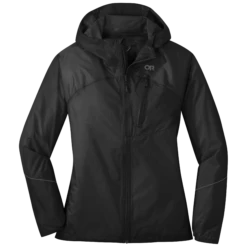 Outdoor Research OR W's Helium Regenjacke, Schwarz