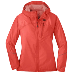 Outdoor Research OR W's Helium Regenjacke, Rhubarb
