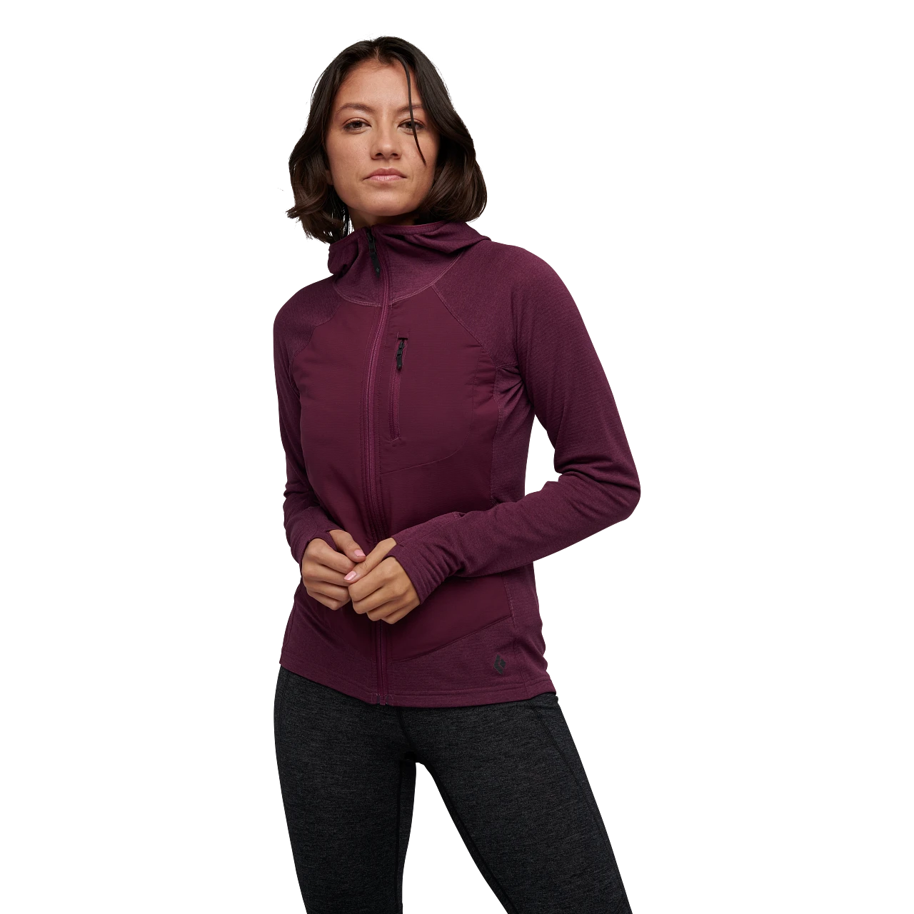 Black Diamond BD W's Coefficient LT Hybrid Hoody 2 Black Diamond BD W's Coefficient LT Hybrid Hoody – Bild 2