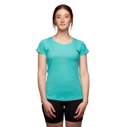 Black Diamond BD W's Rhythm Tee -Outdoor Bekleidung 752241 4050 W20RHYTHM20TEE DARK20PATINA 01