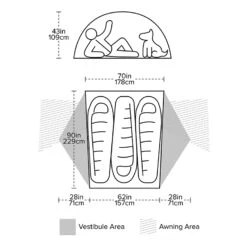 Big Agnes Copper Spur HV UL3 Bikepack -Outdoor Bekleidung CopperSpurHVUL3