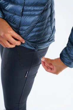 Montane W's Featherlite Daunenjacke, Blau -Outdoor Bekleidung FFDOJORI FEM FEATHERLITE DOWN JACKET 16