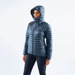 Montane W's Featherlite Daunenjacke, Blau -Outdoor Bekleidung FFDOJORI FEM FEATHERLITE DOWN JACKET 4