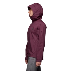 Black Diamond BD W's Stormline Regenjacke -Outdoor Bekleidung M697 5016 W20STORMLINE20RAIN20SHELL20 BLACKBERRY 03