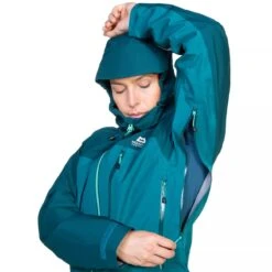 Mountain Equipment W's Makalu GTX Jacke -Outdoor Bekleidung ME 006914 Makalu Womens Jacket ME 01591 Spruce Deep Teal Pit Zips 038520 20Medium