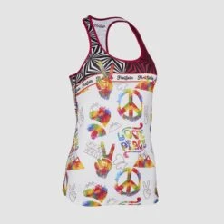 FreiSein W's White Stars Top