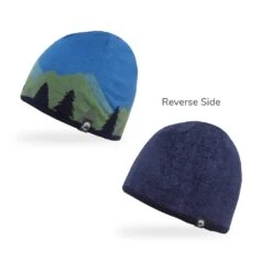 Sunday Afternoons Kid's Graphic Series Beanie -Outdoor Bekleidung kids graphic series beanie forest bear reversible fw21 combo 1024x