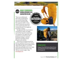 Sierra Designs Flex Capacitor 40-60 -Outdoor Bekleidung test flexcap